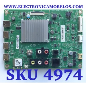 MAIN PARA TV VIZIO 4K·UHD·HDR ((SMARTCAST)) / XLCB02K049 / 715GB778-M0C-B00-004Y / 715GB778-M0C-B00-004D / (X)XLCB02K049 / XLCB02K049020X / PANEL TPT500WR-PV7D.Q REV:S2M / DISPLAY'S CC500PV7D VER.01 / CC500PV7D VER.02 / MODELO M50Q6-J01 / M50Q6-J01 LTCUG6